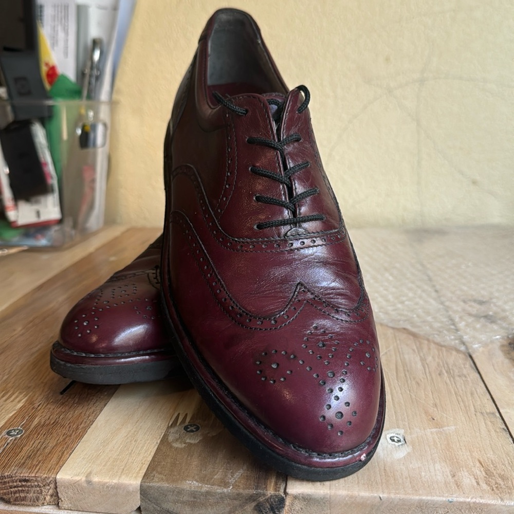 Rockport Dress Sport Burgundy Wingtip Oxford